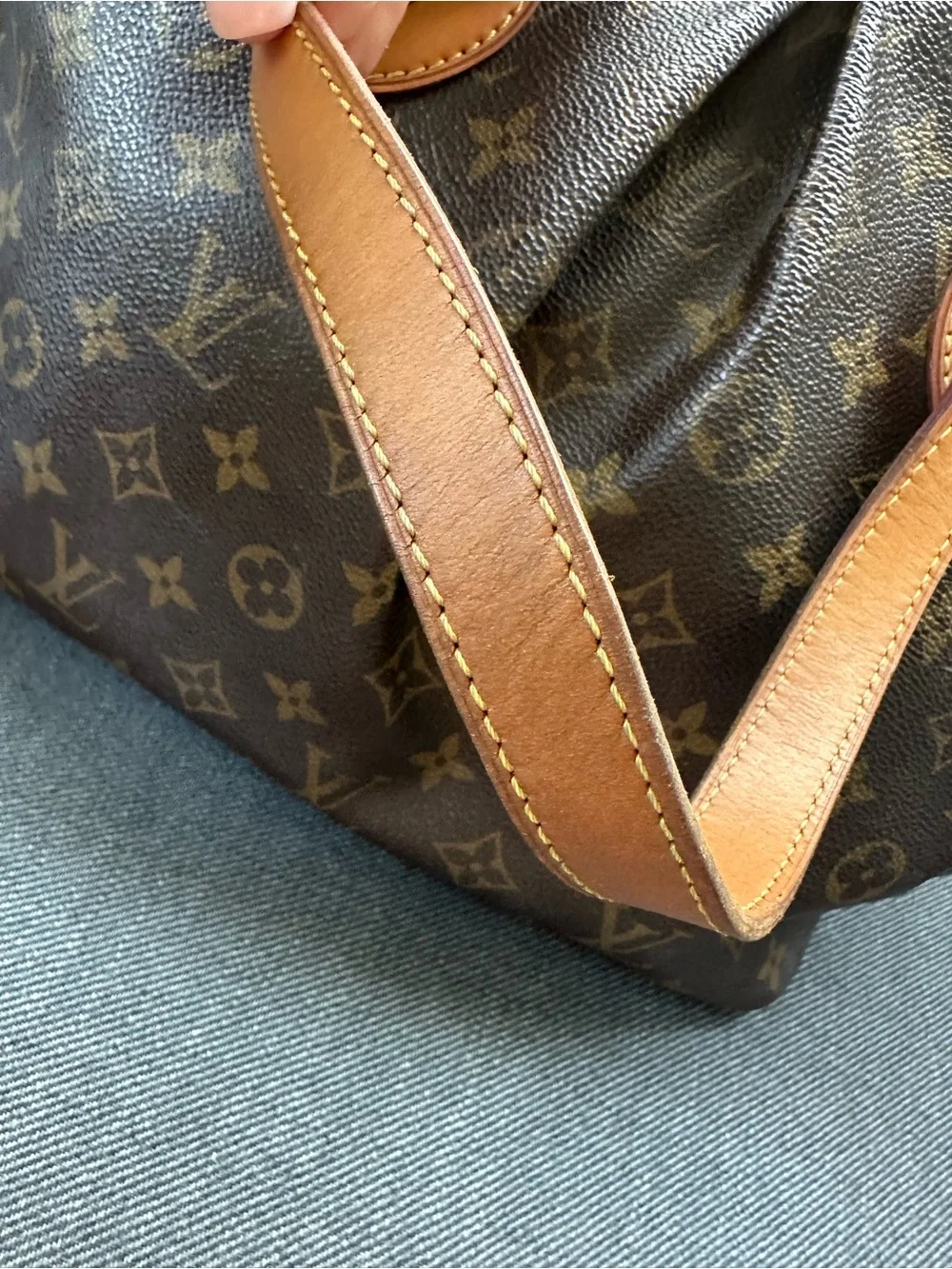 Louis Vuitton Monogram Palermo PM Shoulder Bag – Preowned – Authentic – No Stra